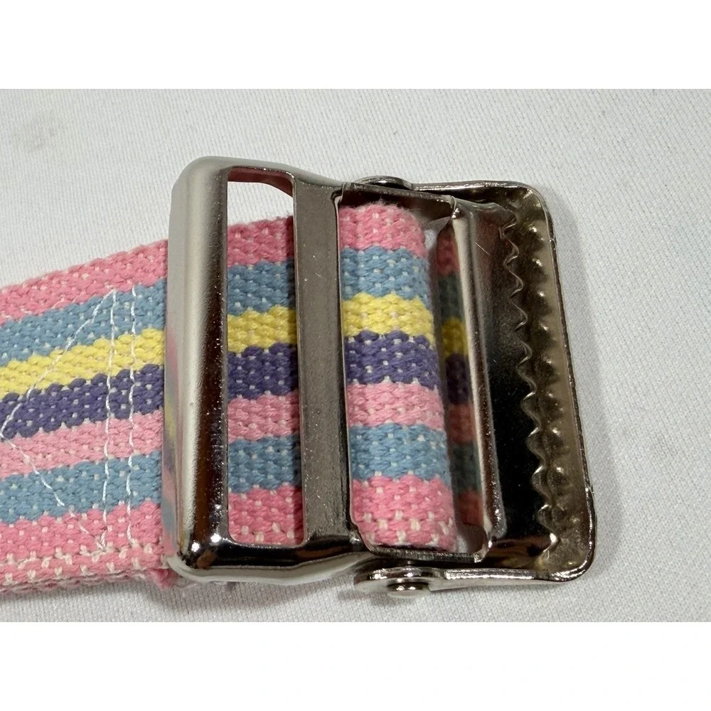 Cow Cow Transfer Gait Belt 54 Inch Pastel Cotton Medical Assist Belt